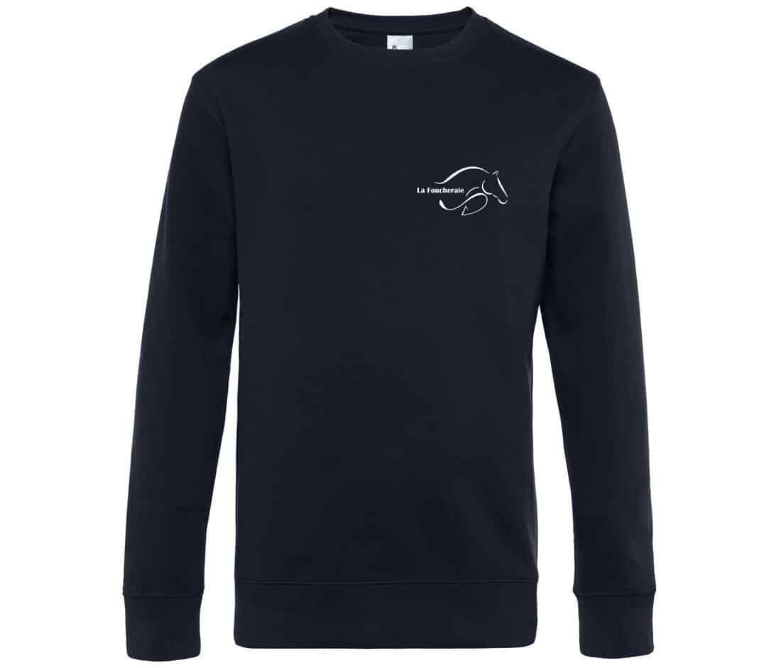 SWEAT COL ROND (enfant) - La Foucheraie - Navy - ID332K