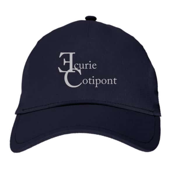 CASQUETTE - Ecurie Cotipont - Navy - BF015 – Image 2