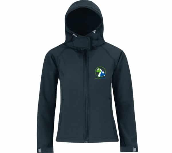 SOFTSHELL (femme) - Poney Club Les p'tites roches - Navy - BC660