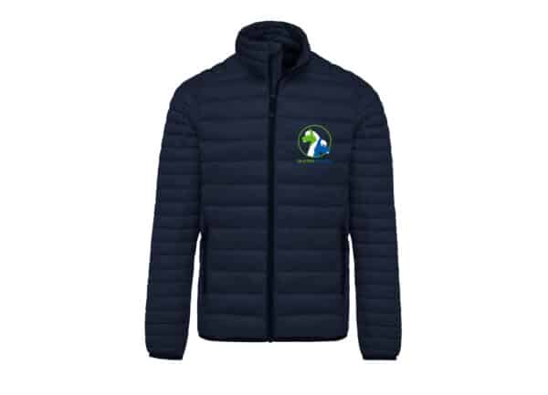 DOUDOUNE AVEC MANCHES (homme) - Poney Club Les p'tites roches - Navy - K6120