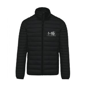 DOUDOUNE AVEC MANCHES (homme) - M.C PHOTOGRAPHIE - Noir - K6120