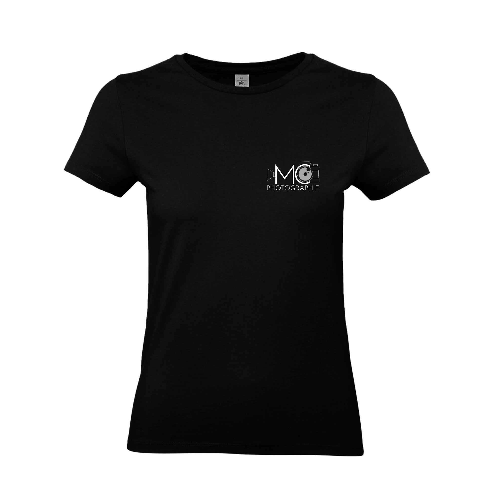 T-SHIRT (femme) - M.C PHOTOGRAPHIE - Noir - BC04T