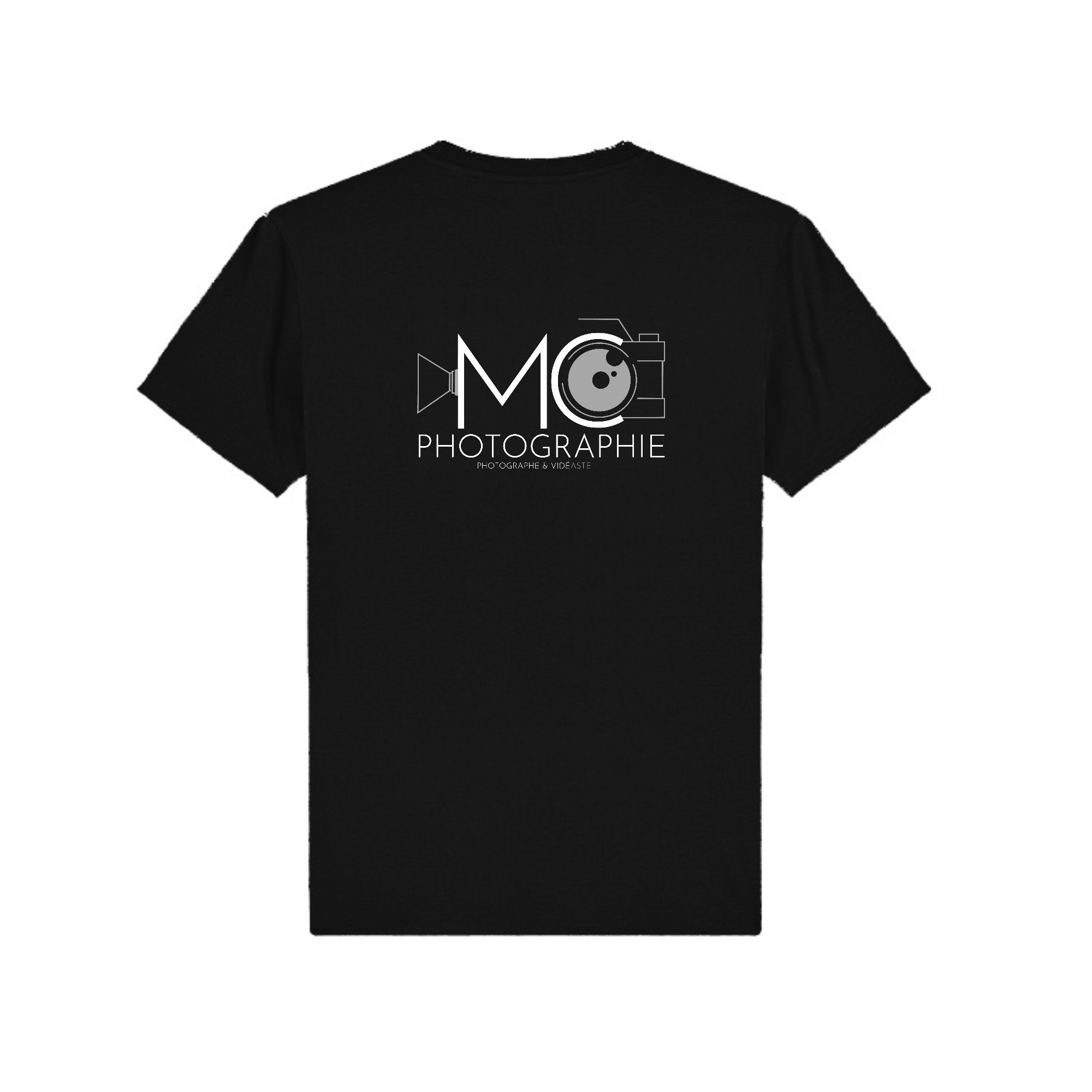 T-SHIRT (enfant) - M.C PHOTOGRAPHIE - Noir - BC03TK – Image 3
