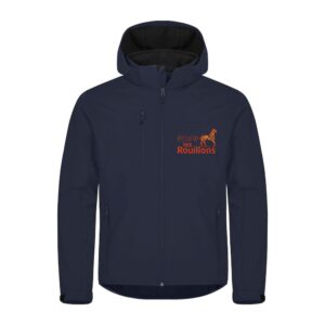 SOFTSHELL "Classic" (homme) - Ecurie les rouillons - Navy - 0200912