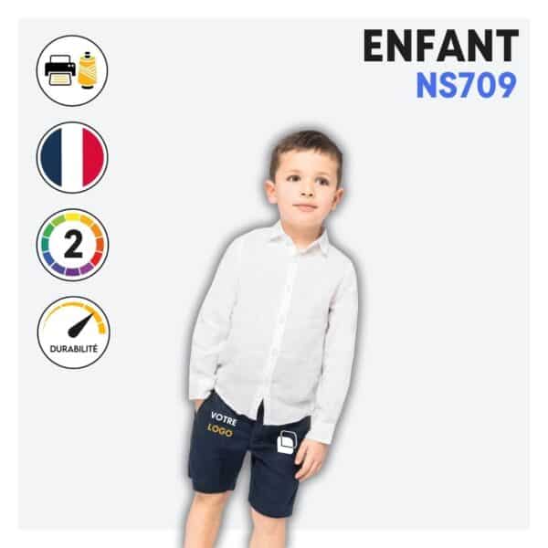 Bermuda en lin (enfant) - NS709