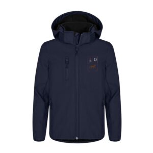 SOFTSHELL "Classic" (enfant) - Les écuries de Lancôme - Navy - 0200909
