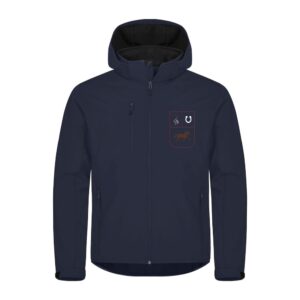 SOFTSHELL "Classic" (homme) - Les écuries de Lancôme - Navy - 0200912