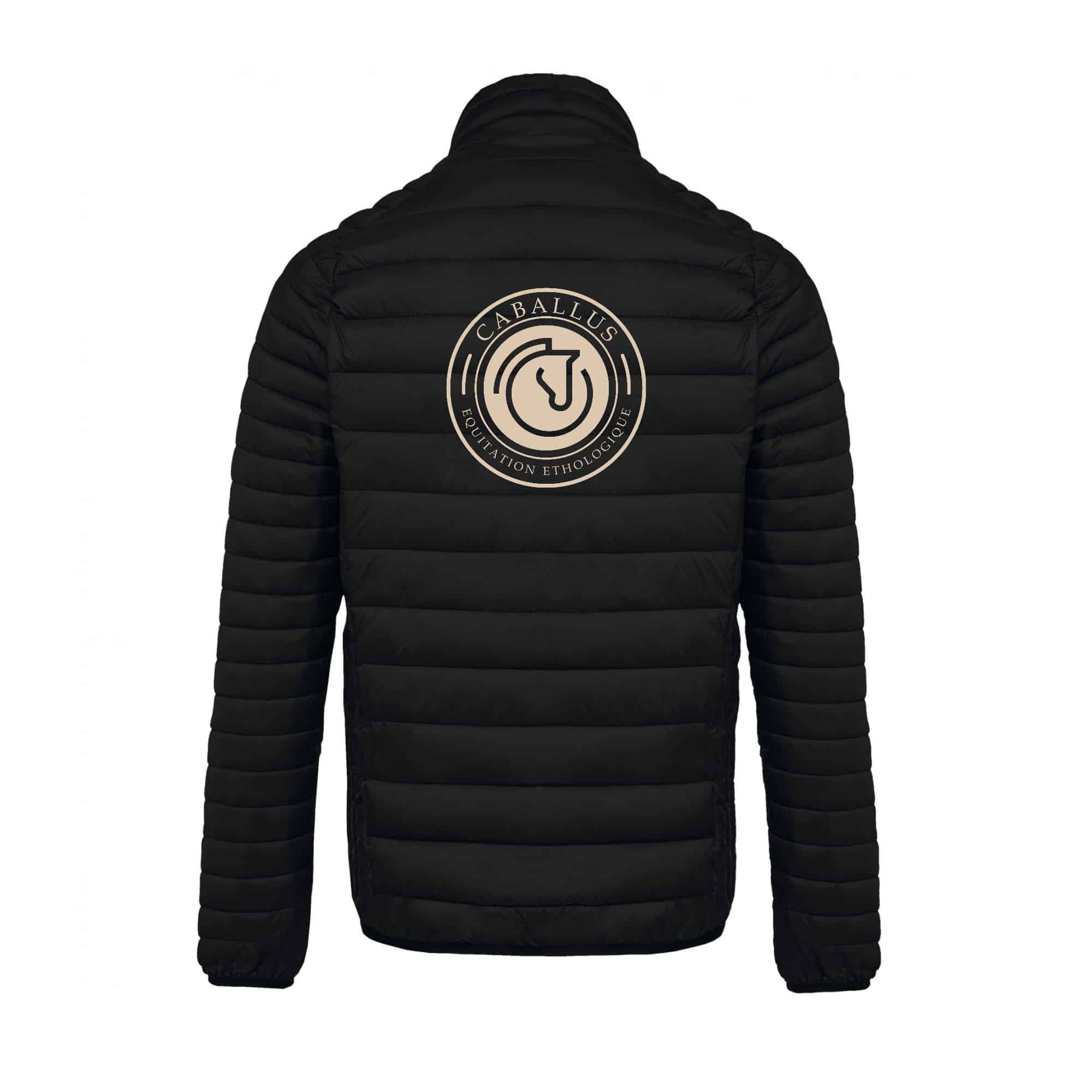 DOUDOUNE AVEC MANCHES (homme) - Caballus - Noir - K6120 – Image 3