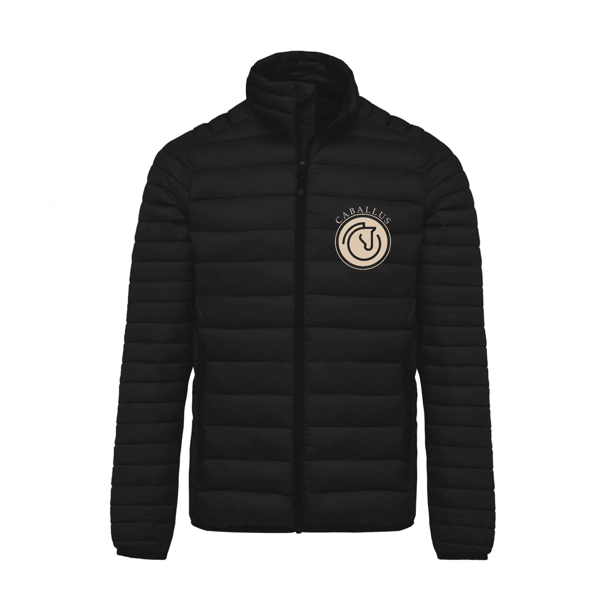 DOUDOUNE AVEC MANCHES (homme) - Caballus - Noir - K6120