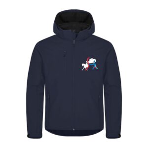 SOFTSHELL "Classic" (homme) - société hippique d'Abbeville - Navy - 0200912