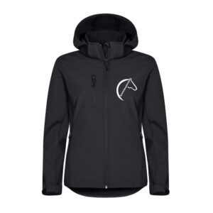 SOFTSHELL "Classic" (femme) - Ecuries du Souverain - Noir - 0200917