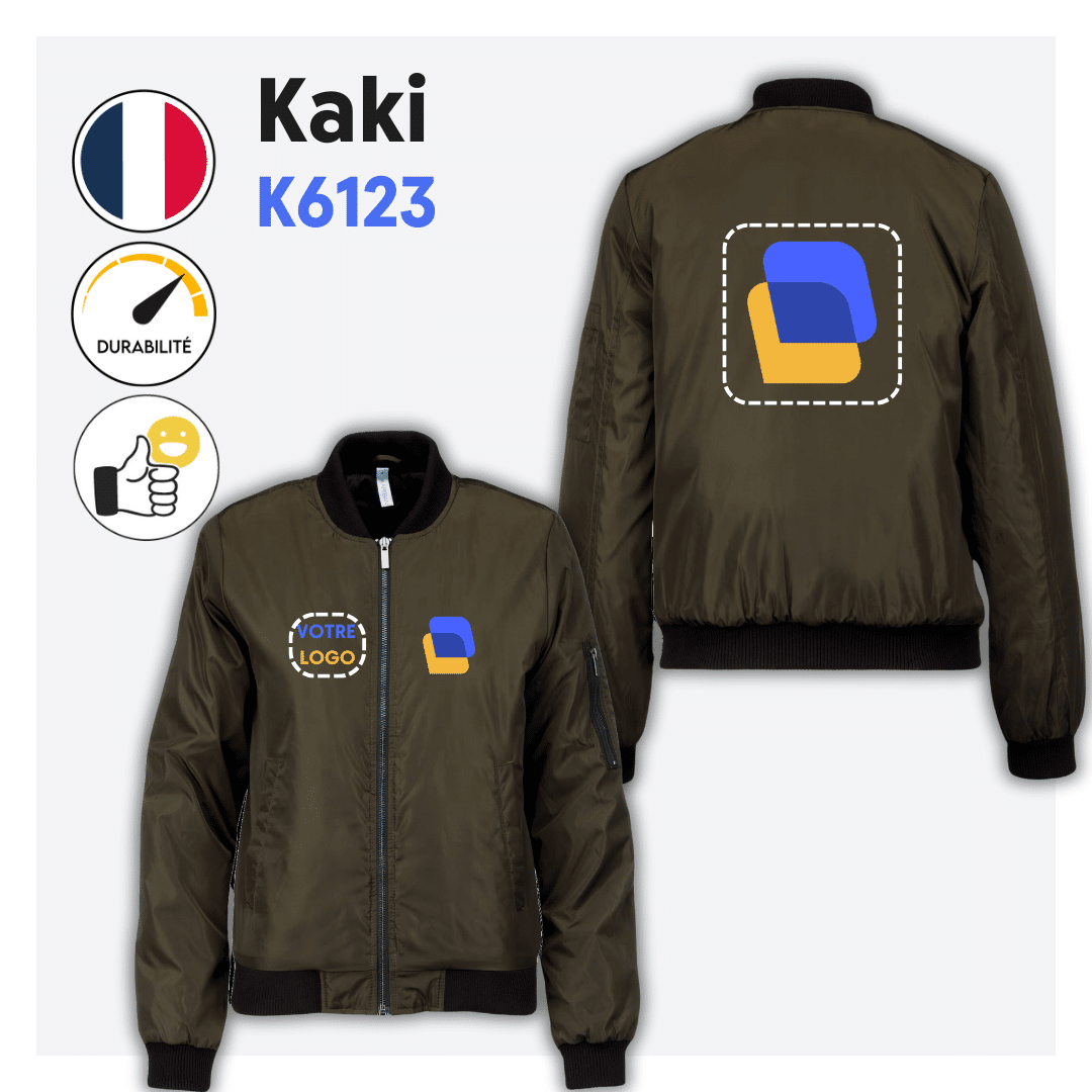 BLOUSON BOMBER (FEMME) - K6123 – Image 4