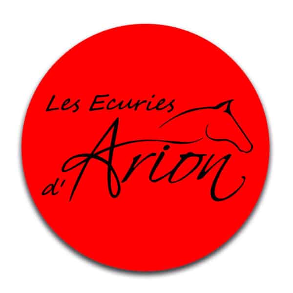 STICKER ROND – Les écuries d’Arion – STI001