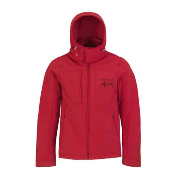 SOFTSHELL (homme) - Les écuries d'Arion - Rouge - BC650