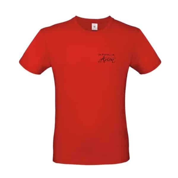 T-SHIRT (homme) - Les écuries d'Arion - Rouge - BC03T