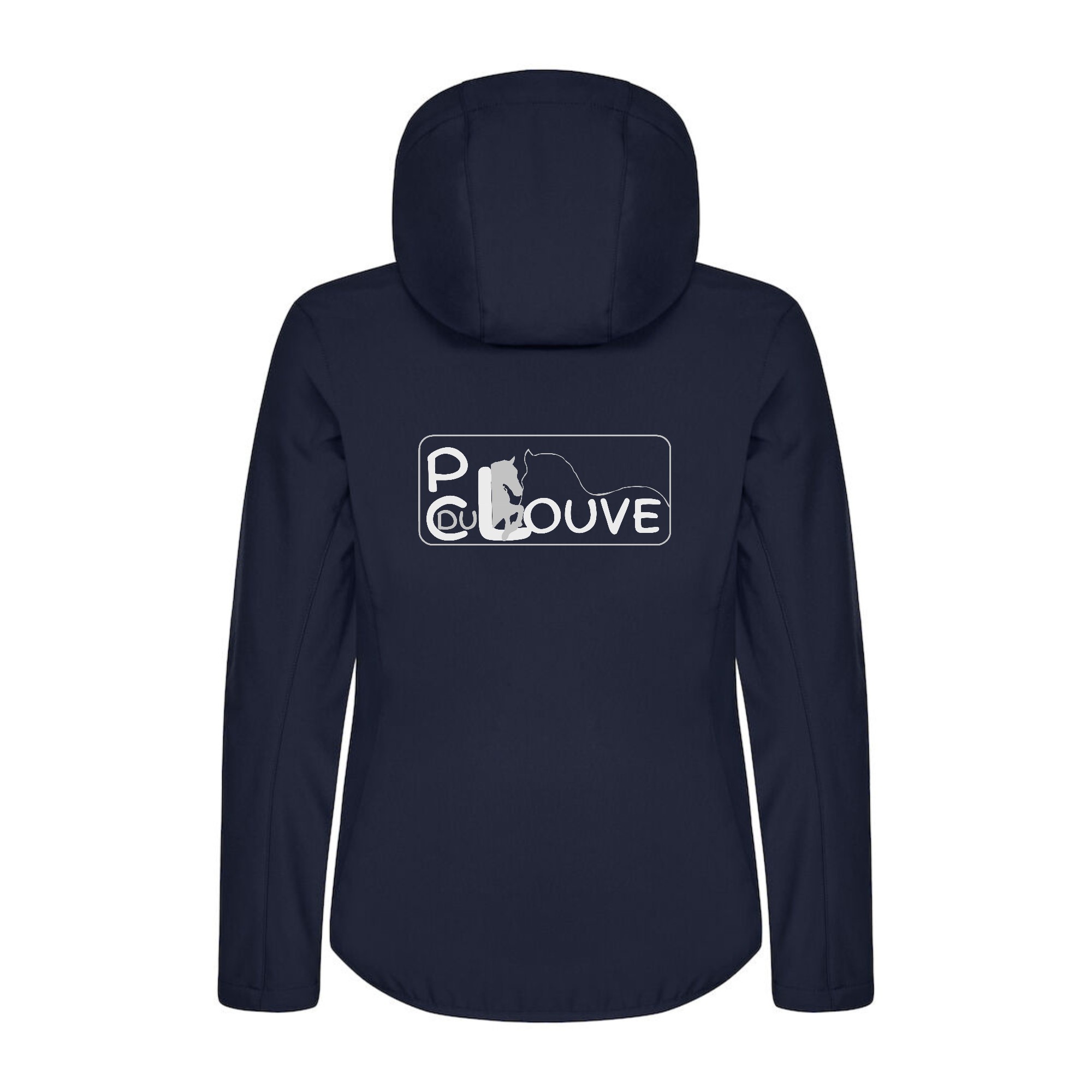 SOFTSHELL "Classic" (femme) - PONEY CLUB du LOUVE - Navy - 0200917 – Image 3