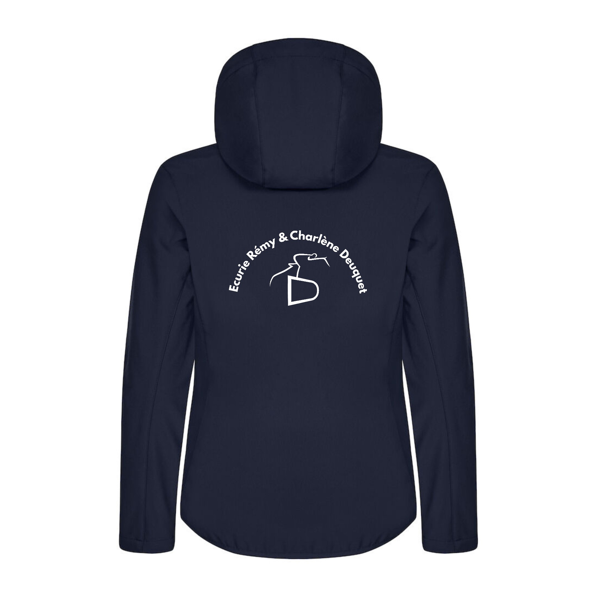 SOFTSHELL "Classic" (femme) – ECURIE REMY ET CHARLENE DEUQUET – Navy – 0200917 – Image 3