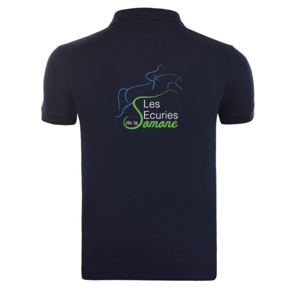 POLO (homme) - Les Ecuries de la Somone - Navy - BCID1 – Image 4