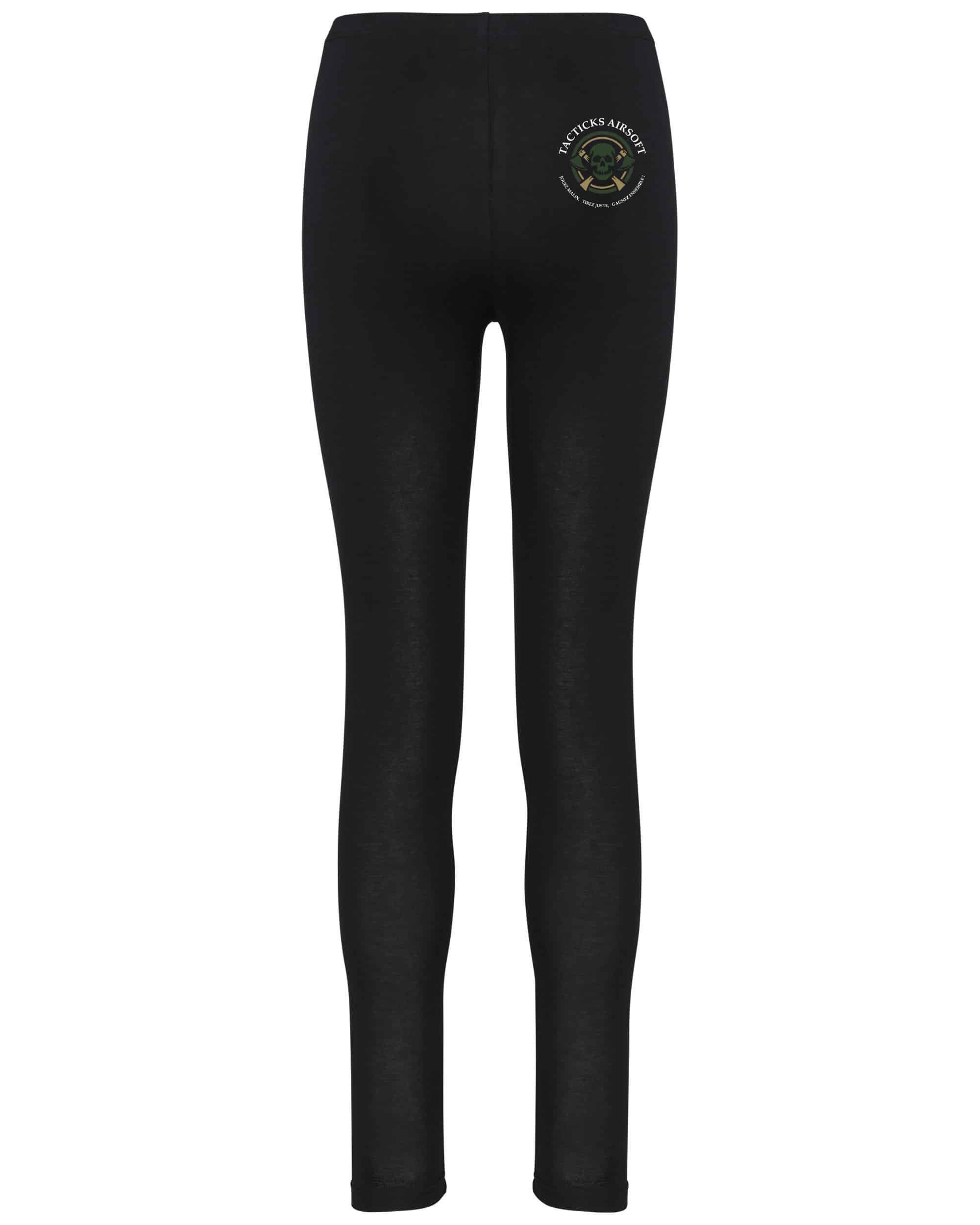 Legging Femme - Tacticks Airsoft – Noir - PA188 – Image 2