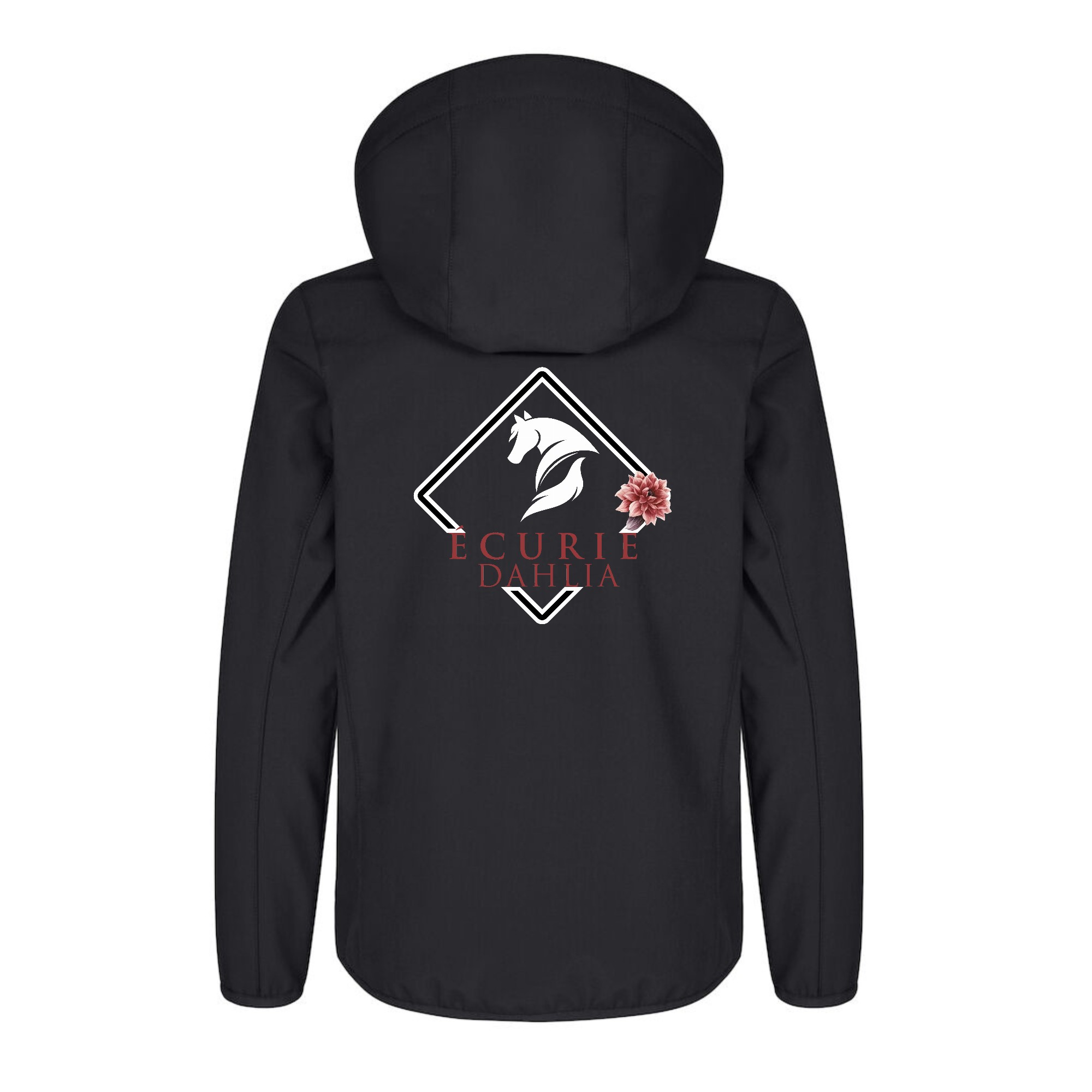 SOFTSHELL "Classic" (enfant) - ECURIE DAHLIA - Noir - 0200909 – Image 3