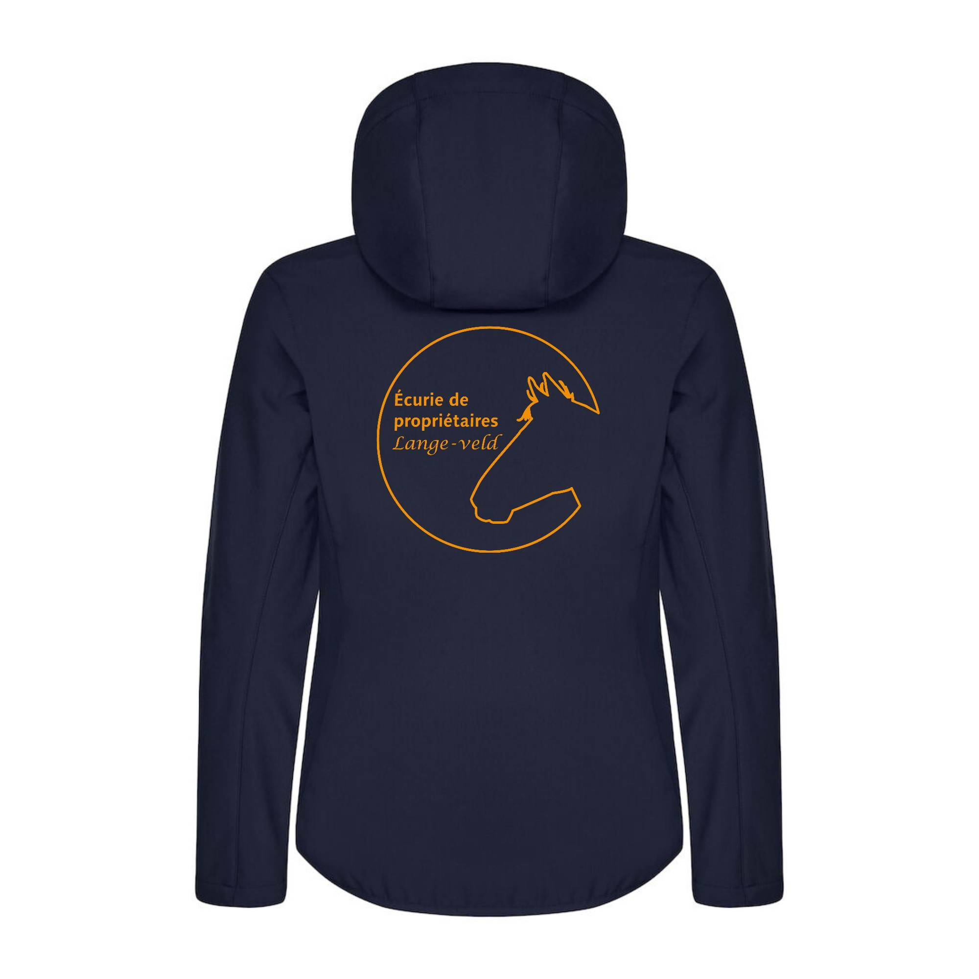 SOFTSHELL "Classic" (femme) - Ecurie du Lange-Veld - Navy - 0200917 – Image 3