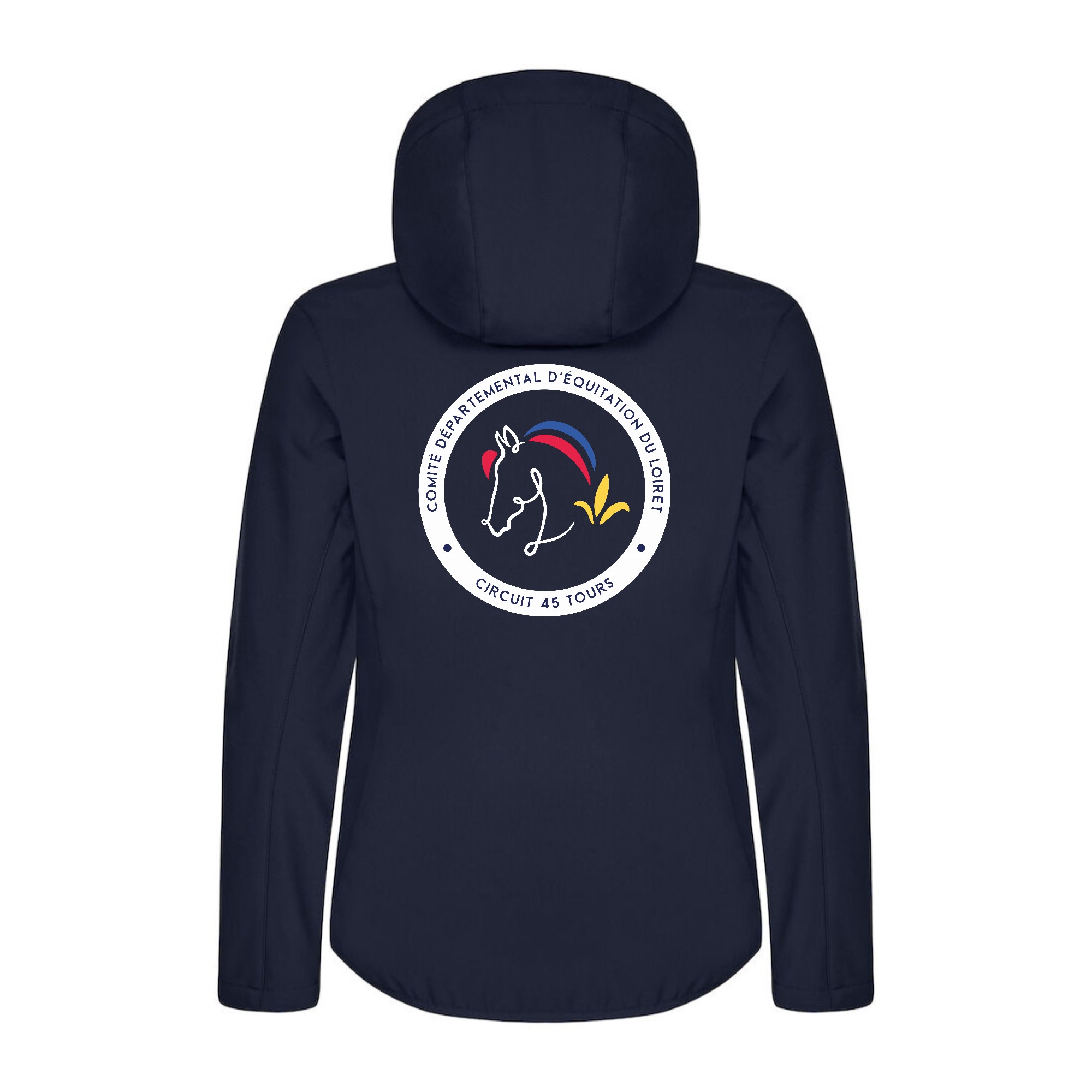 SOFTSHELL "Classic" (femme) - CDE LOIRET - Navy - 0200917 – Image 3
