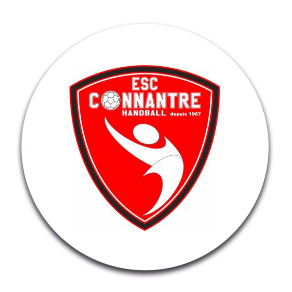 STICKER ROND – ESC Connantre Handball – STI001