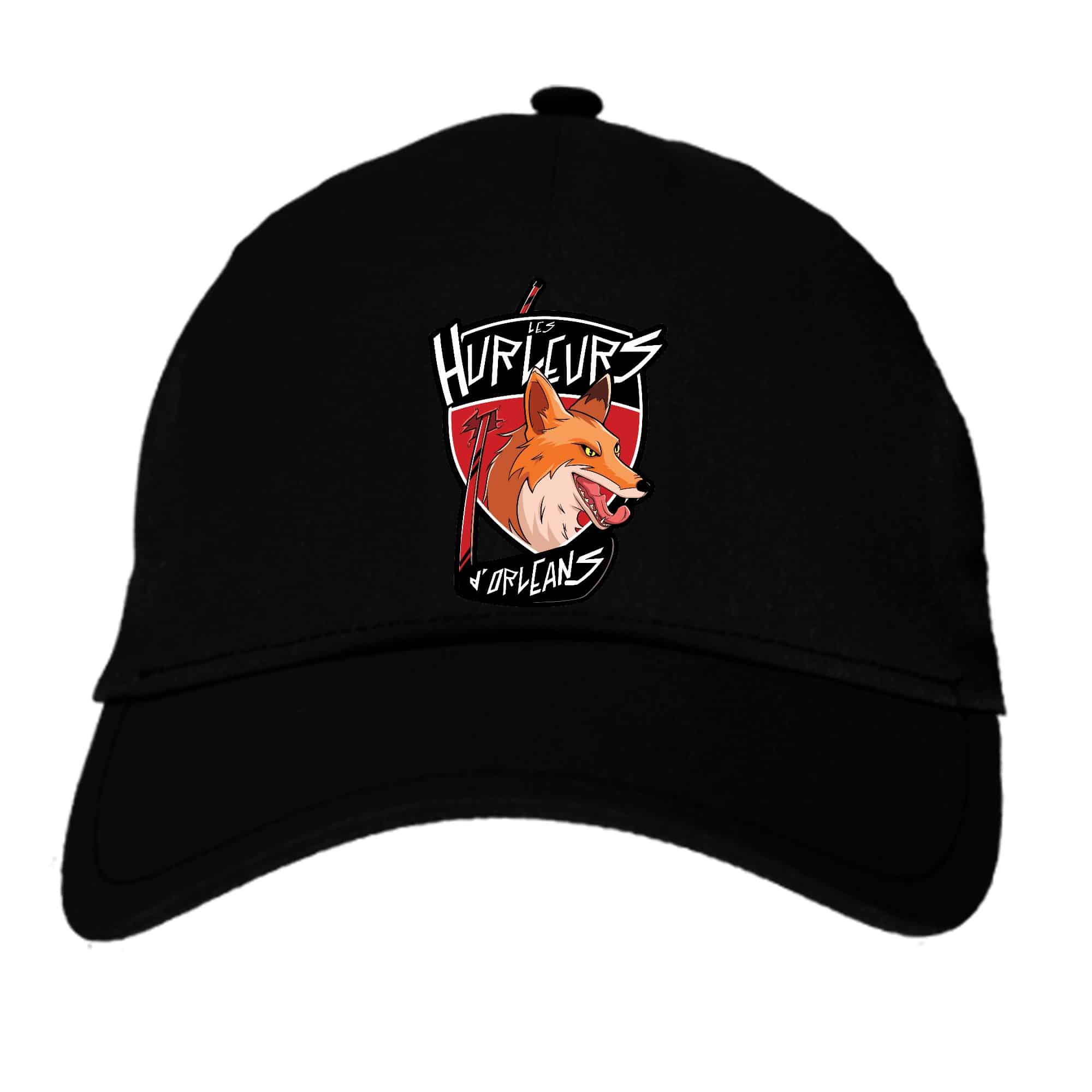 CASQUETTE - Les Hurleurs d'Orléans - Noir - BF015