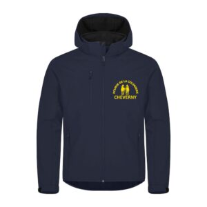SOFTSHELL "Classic" (homme) - Ecurie de la Coliniere - Navy - 0200912