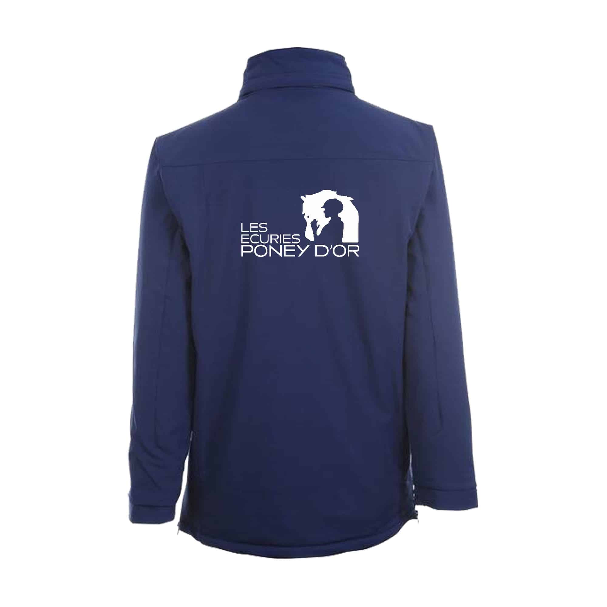 PARKA (unisexe) - ECURIES DU PONEY DOR - Navy - PK543 – Image 3