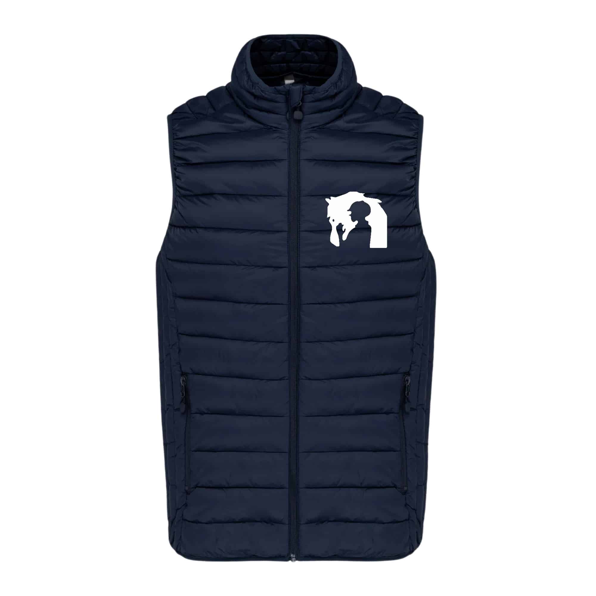 DOUDOUNE SANS MANCHES (enfant) - ECURIES DU PONEY DOR - Navy - K6115
