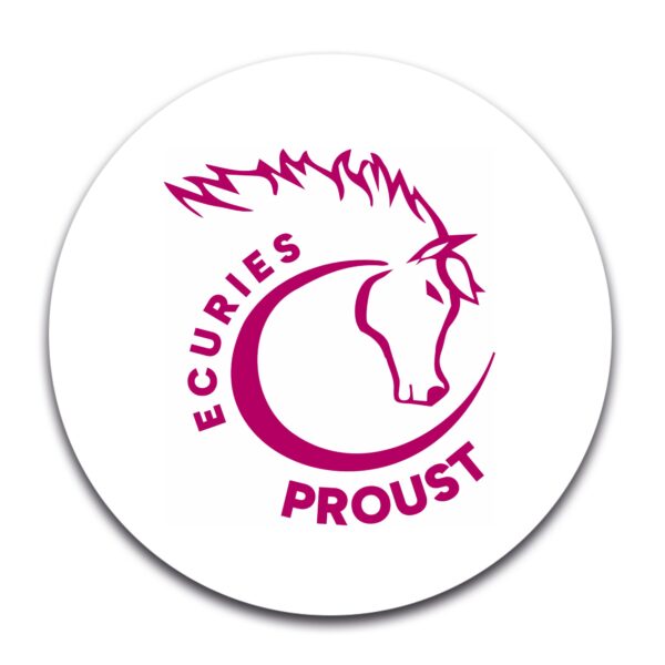 STICKER ROND – Association des Cavaliers des Ecuries Proust – STI001