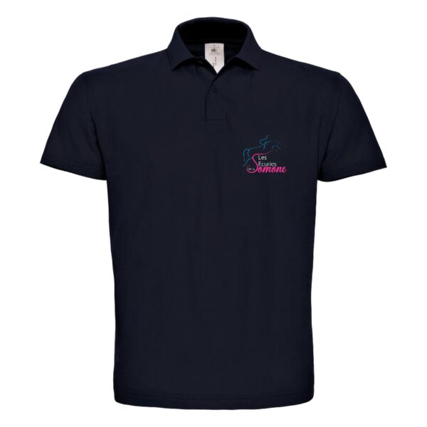 POLO (homme) - Les Ecuries de la Somone - Navy - BCID1 – Image 2