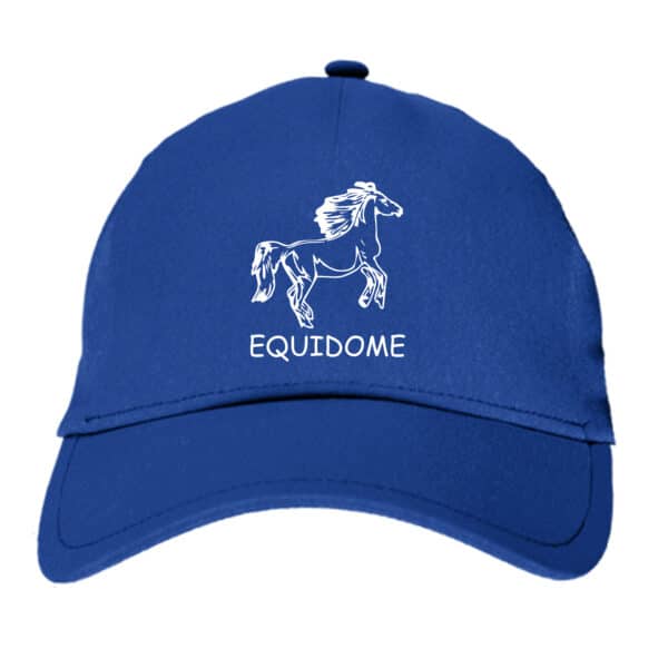 CASQUETTE – Equidome Logo EQUIDOME – Bleu roi – BF015