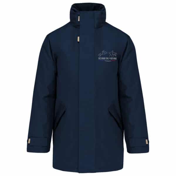 Parka (homme) - ECURIE DU VIEVRE - Navy - K677