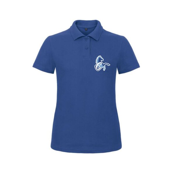 POLO (femme) - Association Caval Go - Bleu roi - BCI1F