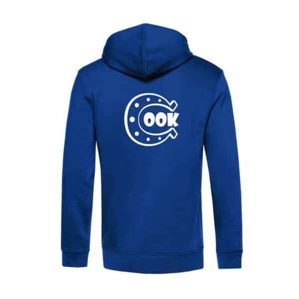 SWEAT A CAPUCHE (enfant) - Les Ecuries Happy Cook - Bleu roi - BC511 – Image 2