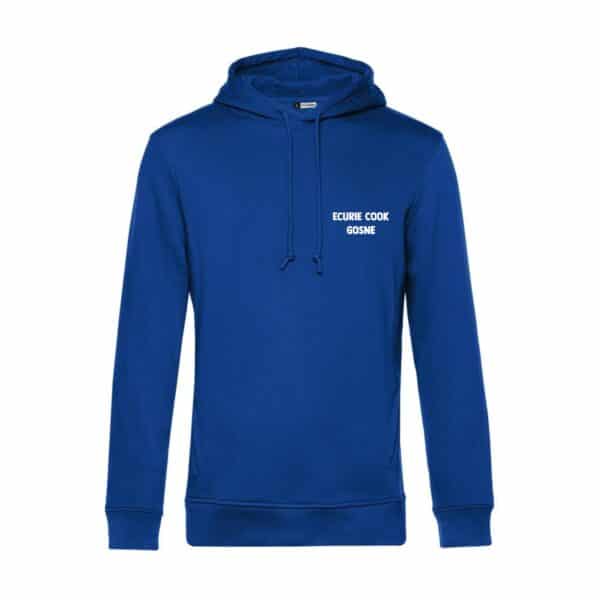 SWEAT A CAPUCHE (enfant) - Les Ecuries Happy Cook - Bleu roi - BC511