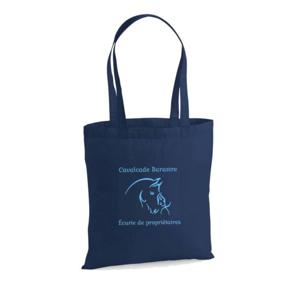 TOTE BAG - Écurie Cavalcade Barastre - Navy - LS42OE