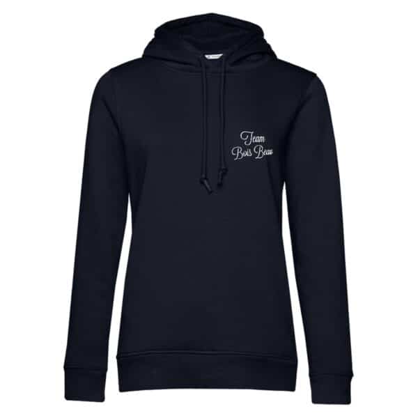 SWEAT A CAPUCHE (femme) – Écuries du bois beau EARL - Navy - BCW34B