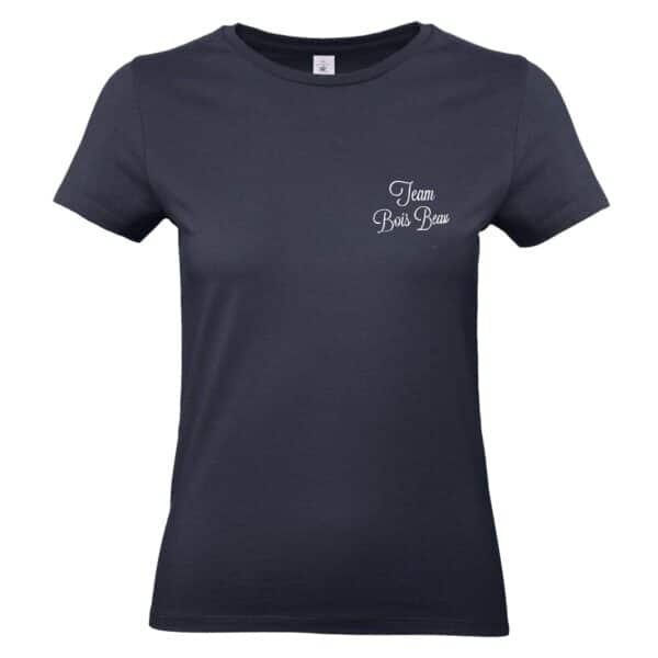 T-SHIRT (femme) - Écuries du bois beau EARL - Navy - BC04T