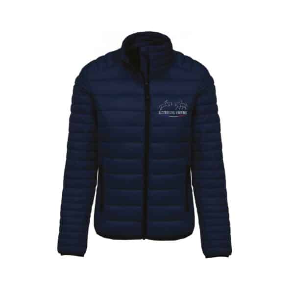 DOUDOUNE AVEC MANCHES (homme) - ECURIE DU VIEVRE - Navy - K6120