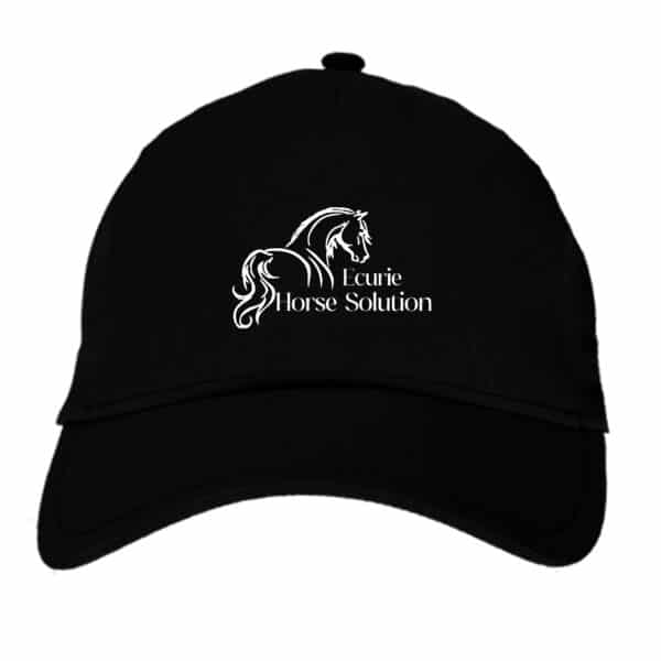 CASQUETTE - Ecurie Horse Solution - Noir - BF015