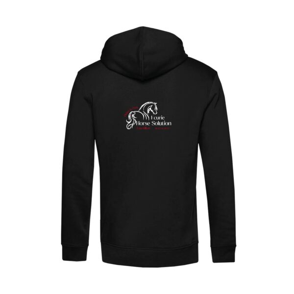 SWEAT A CAPUCHE (homme) - Ecurie Horse Solution - Noir - BCU33B – Image 2