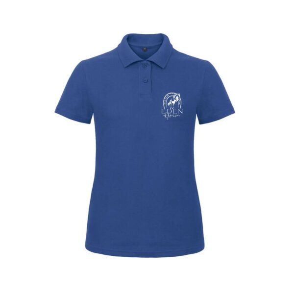 Polo premium (femme) - Eden horse - Bleu roi - BCW463