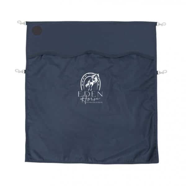 Rideau et porte de box EQUITHÈME Premium - Eden horse - Navy - RP001