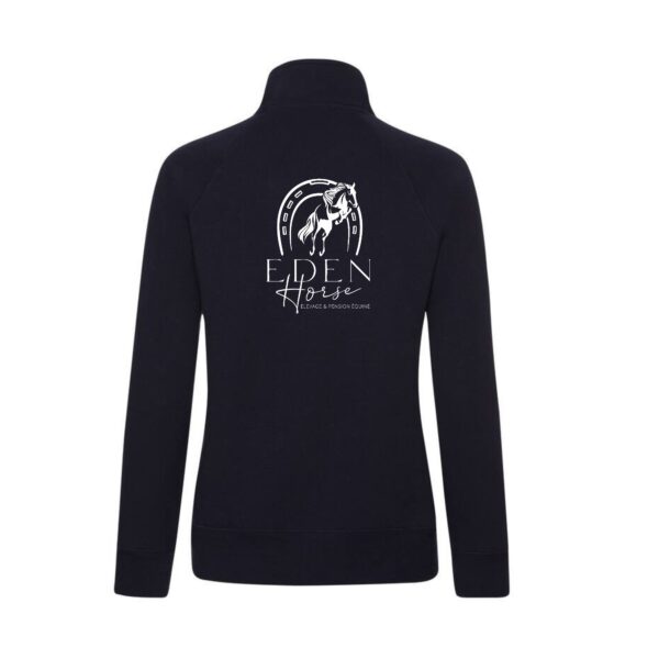 SWEAT ZIPPE SANS CAPUCHE (homme) - Eden horse - Navy - SC365 – Image 2