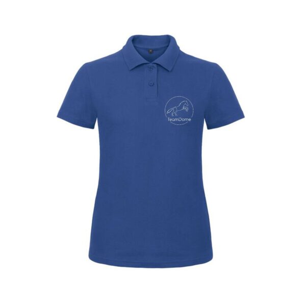 POLO (femme) - Equidome - Bleu roi - BCI1F