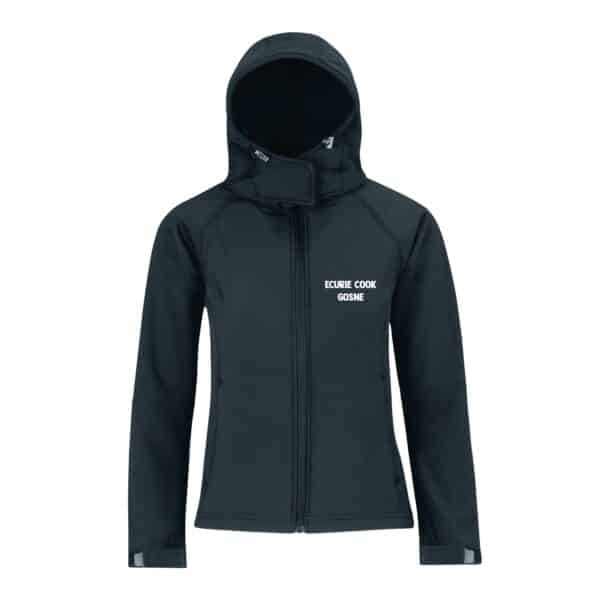 SOFTSHELL (femme) - Les Ecuries Happy Cook - Navy - BC660