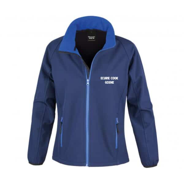 SOFTSHELL ECO (femme) – Les Ecuries Happy Cook - Navy - R231F